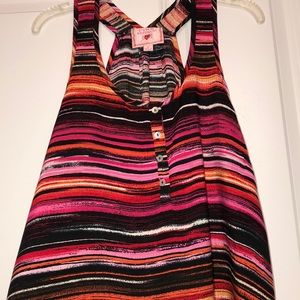 Colorful Striped sleeveless top